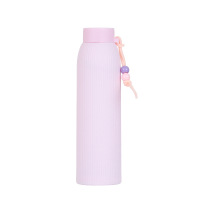 300ml竖条纹纯色玻璃水杯 500个起购