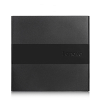 联想 DB75-Plus 配件8倍速 USB2.0外置光驱 DVD刻录机移动光驱 黑色