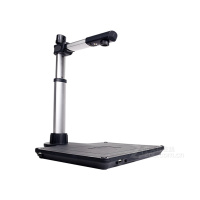 得力15152高拍仪 扫描仪银色 1000万像素高拍仪 A4幅面高清高速扫描仪 自动纠斜高速身份证识别仪