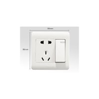 德力西一开五孔插座