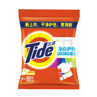 汰渍(Tide) 净白去渍洗衣粉 260g/袋 20袋/箱