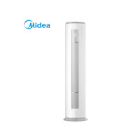 美的(Midea)KFR-51LW/N8MJA3新能效变频智行二代 速冷速暖 圆柱式柜机家用空调智能家电