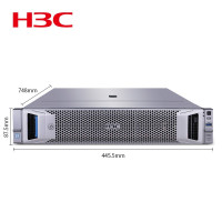 华三(H3C)R4900G3服务器主机2U机架式8SFF/至强银牌4210十核两颗/16GB*4内存/1.2TB*3硬盘