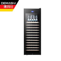 德玛仕(DEMASHI) 红酒柜 恒温酒柜 家用酒窖级雪茄柜 电子藏酒柜小型嵌入式红酒柜 HJ-160(160瓶装)