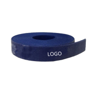 远浦YPMM-02BL-5 背靠背魔术贴扎带 20mm*5m 5米/卷(单位:卷) 蓝色