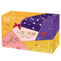 崇真台湾黑糖(老姜+玫瑰+桂圆红枣)混合组合450g