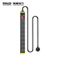 突破(M&G)07TG130701 PDU机柜插座/8位插孔/带开关/新国标/小五孔 ( 单位:个)