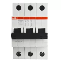 ABB 微型断路器 SH203 3PC16 3P 16A C型 SH203-C16(单位:个)