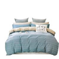 金丝莉(kintheri) 乳胶全棉四件套 极速赛道 时光走廊 颜色备注 全棉 2*2.3m zc