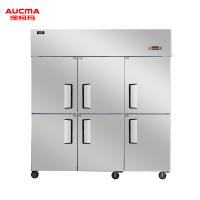 澳柯玛(Aucma) VCF-1.4D6MT-XB 1400升 厨房冰箱双温商用冰箱立式冷柜冷藏冷冻柜点菜冰柜 酒店