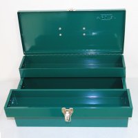 世达LF3175 塑铁工具箱20寸家用五金工具箱多功能塑铁维修工具盒车载工具箱