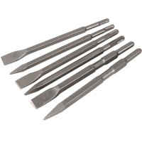 普得为 圆柄四坑电锤电镐头 W4359A 圆柄扁头14×250mm 1支 威力狮(单位:支)