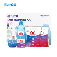 立白精致大礼包除菌皂洗衣粉洗洁精衣领净