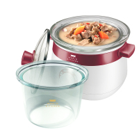 康宁 电炖锅全自动家用燕窝炖盅煮粥神器煲汤锅电炖锅家用 健康玻璃炖/