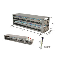 精骐(IncuShaker)存放8ml ,8.5ml ,10ml试管的带1层抽屉的分隔柜-UFD系列UFD-LT10-1