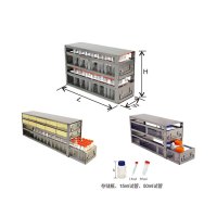 精骐(IncuShaker)存放50ml试管的带1个抽屉分隔架---UFD系列UFD-XLT50-1