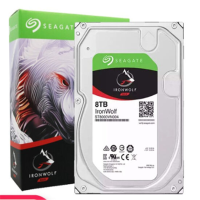 希捷酷狼NAS硬盘1T2T4T6T8T10T网络云存储企业级SATA机械硬盘 8T 酷狼系列 XZ