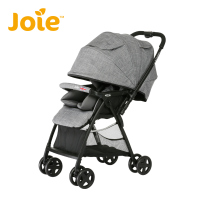 英国婴儿推车高景观可坐可躺轻便折叠双向宝宝手推车芙洛特英伦系列 时尚灰