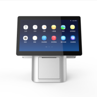 新大陆双屏收银机CPOS X5+钱箱