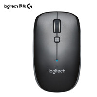罗技（Logitech）M557(M558)蓝牙鼠标 无线办公鼠标 电脑笔记本台式机通用对称鼠标 黑色