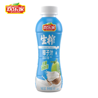 欢乐家椰汁 生榨椰子汁380ml*15瓶 果肉型植物蛋白饮料