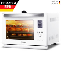 德玛仕 蒸烤箱一体机 台式电烤箱家用 电蒸箱蒸汽烤箱大容量 32升[热风循环+蒸汽直喷] 蒸烤箱 CZ32S-ML