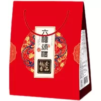 稻香村六福颂礼盒豆沙粽120克、精致鲜肉粽120克、蜜枣粽120克、八宝粽120克、五谷杂粮粽120克