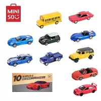 名创优品(miniso) 模型车赛车越野车儿童休闲趣味玩具仿真车型创意玩偶