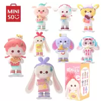 名创优品(miniso) 西西幼稚园吃吃系列盲盒公仔摆件手办潮玩创意玩偶