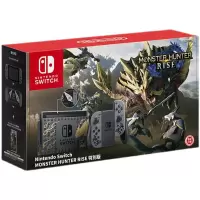 任天堂(Nintendo)Switch NS掌上游戏机 便携家庭体感游戏机 怪物猎人rise崛起限定版套装 长续航 日版