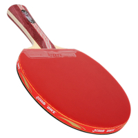 乒乓球拍 横拍双面反胶皮弧圈结合快攻