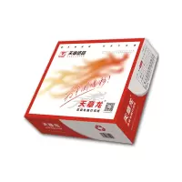天章龙 打印纸 四联二等分撕边电脑打印纸 彩色241-4 1/2S 1000页/箱 ZH