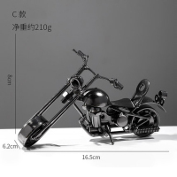 复古创意简约摩托车小摆件C款16.5*6.2*8