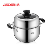 爱仕达(ASD) ZS22Q1ZP 不锈钢蒸锅 双层组合
