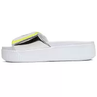 PUMA/彪马 女款沙滩耐磨休闲厚底松糕一字凉拖鞋 部分鞋盒破损 369421-01