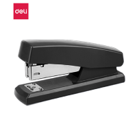 155 得力(deli)20页经典耐用订书机/订书器(适用12#钉) 黑色0425