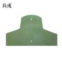 兵戎 靶板 胸环靶板射击半身靶板身形靶 方形靶板训练靶板射击训练靶牌 头靶板军训器材 头部靶板1张