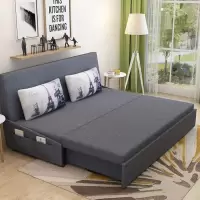 可折叠布艺沙发床1.2米海绵款
