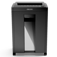 得力27530办公室碎纸机5级保密碎纸商用文件粉碎机大功率碎纸机粉碎纸机