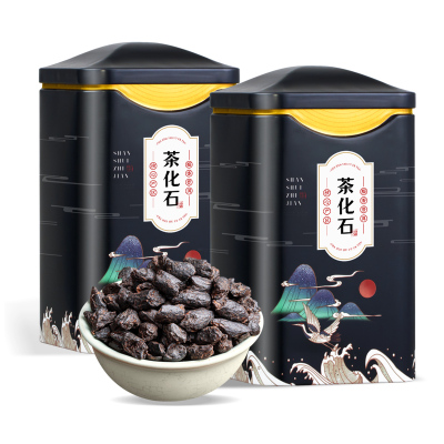 醉然香碎银子普洱茶糯米香茶化石云南古树普洱老茶头熟茶茶叶礼盒装散装250g*2 糯米香普洱