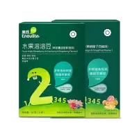 英氏(Engnice)水果溶溶豆18g*2盒装 2阶爱咬了 儿童奶豆水果冻干 幼儿零食点心 宝宝辅食