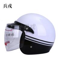 兵戎 白色春秋盔 安全骑行防护头盔 交通执勤治安巡逻战术训练防暴头盔定制定金 白色头盔