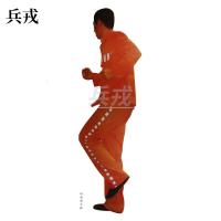 兵戎 靶纸训练用靶纸胸环靶半身靶纸物资射击打靶器材打靶用品 侧面跑步靶纸100张