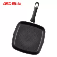 爱仕达煎锅烤盘煎牛排新不粘双流嘴煎锅少油烟平底锅早餐家用煎锅JL28K1WG