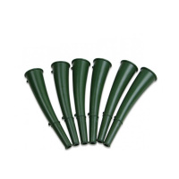 盛卓基绿色羊角哨信号喇叭小喇叭塑料户外救生口哨两个YJS-1