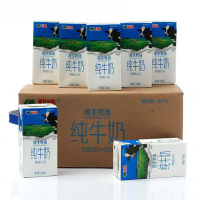 [苏宁宜品认证]原生牧场纯牛奶200ml*12盒