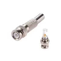连接器 BNC拧螺丝视频监控线Q9头 焊接式(普通款) 100个装/盒
