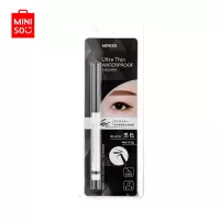 名创优品 (miniso) 炫彩极细防水眼线笔 黑色(不易晕染 极细易画)