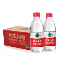 农夫山泉饮用水饮用天然水380ml 1*24瓶 整箱装