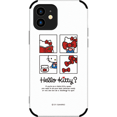 优加正版HelloKitty苹果12手机壳卡通可爱镜头全包防摔12pro个性创意网红情侣iPhone12Promax手机